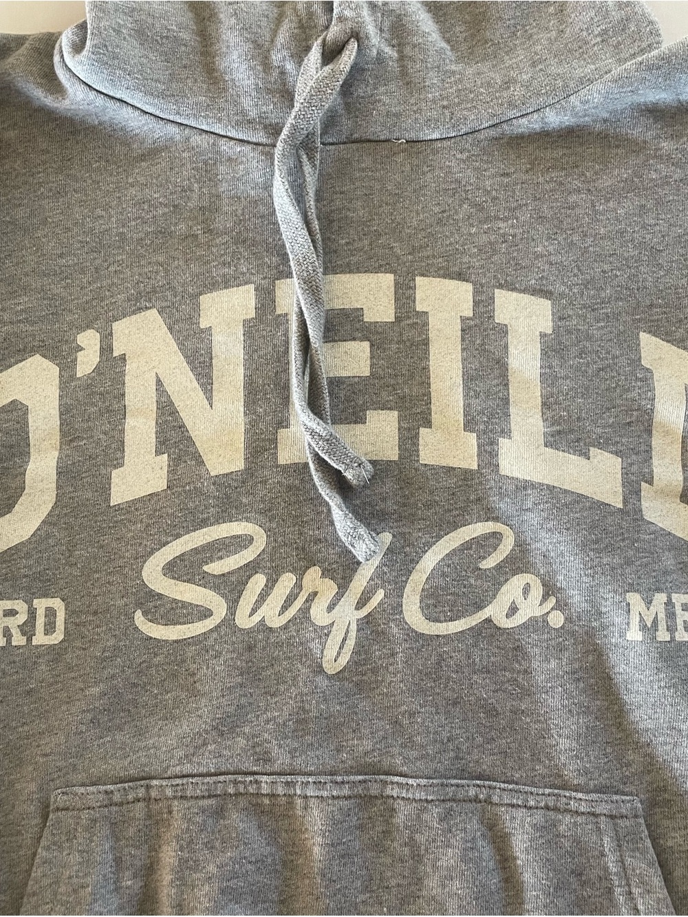 Women’s O'Neill Gray Surf Co. Pullover Hoodie, Size M